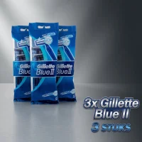 Gillette Blue II Wegwerpscheermesjes - 3x5 stuks