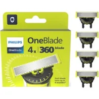 Philips OneBlade 360 scheermesjes - QP440/50 - 4 mesjes