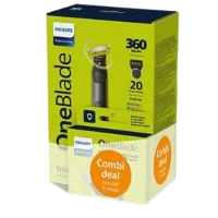 Philips OneBlade Pro 360 Multigroomer - Chroom