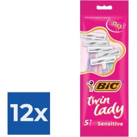 Bic Twin Lady Wegwerpscheermesjes - 12x10 mesjes