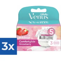 Gillette Venus Comfortglide Strawberry Scheermesjes - 3 mesjes