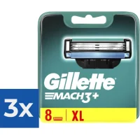 Gillette Mach 3 Scheermesjes - 3x8 stuks