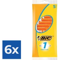 BIC Sensitive Wegwerpscheermesjes - 6x5 mesjes