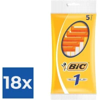 BIC Klassieke Wegwerpscheermesjes - 18x5 mesjes