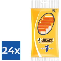 Bic 1 Klassieke Wegwerpscheermesjes - 24x5mesjes