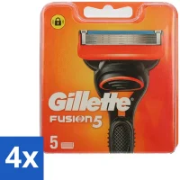 Gillette Fusion 5 Navulscheermesjes - 4x5 mesjes