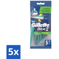 Gillette Blue II Plus Slalom Wegwerpscheermesjes - 25 mesjes