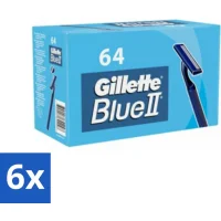 Gillette Blue 2 Wegwerpscheermesjes - 6x64 mesjes