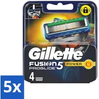 Gillette Fusion 5 ProGlide Power Navulscheermesjes - 5x4 mesjes