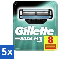 Gillette Mach 3 Navulscheermesjes - 5x8 mesjes