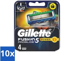Gillette Fusion 5 ProGlide Power Navulscheermesjes - 10x4 mesjes