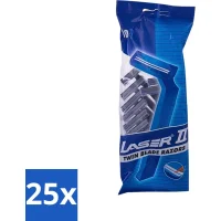 Laser 2 Ready Razor Wegwerpscheermesjes - 250 mesjes