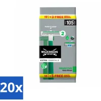 Wilkinson Extra Essential 2 Wegwerpscheermesjes - 20x15 mesjes
