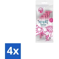 Gillette Simply Venus Wegwerpscheermesjes Basic - 4 mesjes