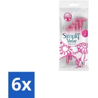 Gillette Simply Venus Basic Wegwerpscheermesjes - 6 stuks