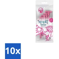 Gillette Simply Venus Wegwerpscheermesjes Basic - 10x5 mesjes