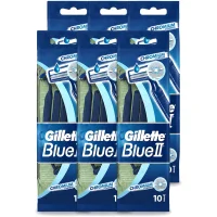 Gillette Blue 2 Wegwerpscheermesjes - 6x10 mesjes