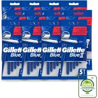 Gillette Blue II Wegwerpscheermesjes - 60 mesjes