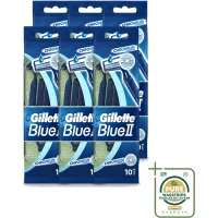 Gillette Blue 2 Wegwerpscheermesjes - 6x10 mesjes