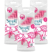 Gillette Venus Simply Venus Wegwerpscheermesjes - 3x5 mesjes
