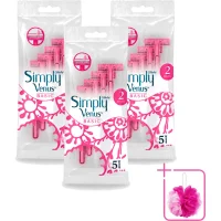 Gillette Venus Simply Venus Basic Wegwerpscheermesjes - 15 mesjes