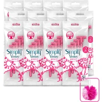 Gillette Simply Venus Basic Wegwerpscheermesjes - 12x5 mesjes
