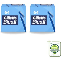Gillette Blue 2 Wegwerpscheermesjes - 2x64 mesjes