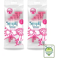 Gillette Simply Venus Basic Wegwerpscheermesjes - 10 mesjes