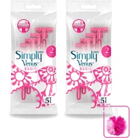 Gillette Simply Venus Wegwerpscheermesjes Basic - 2x5 mesjes