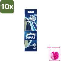 Gillette Blue 2 Wegwerpscheermesjes - 10x10 mesjes
