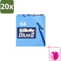 Gillette Blue 2 Wegwerpscheermesjes - 20x64 mesjes