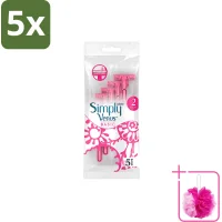 Gillette Venus Simply Venus Wegwerpscheermesjes - 25 mesjes